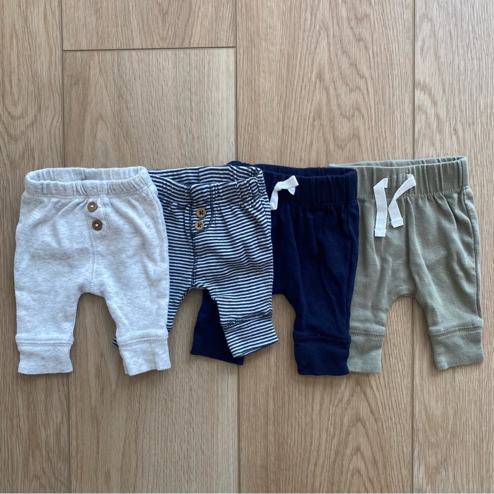 Carter’s Baby Preemie 4 Pack Pants